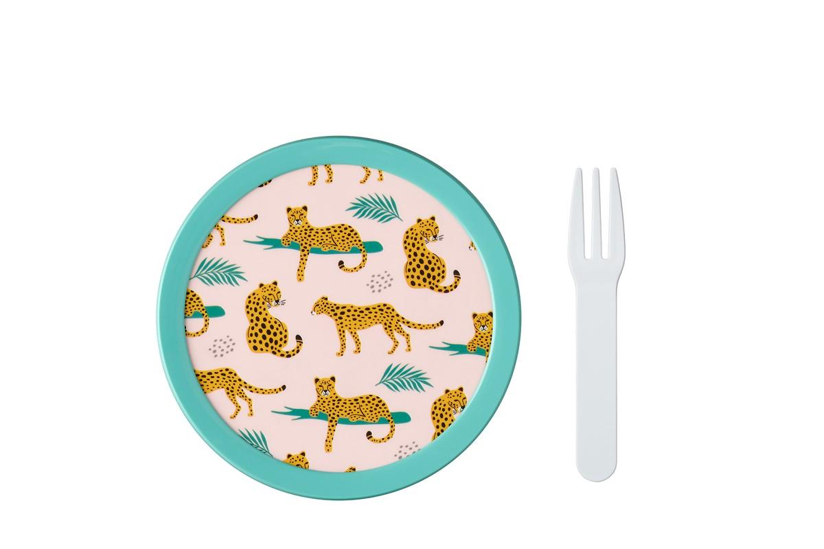 Fiambrera mini leopardos