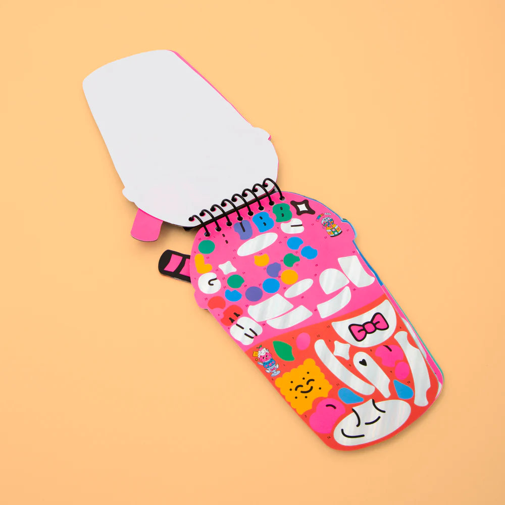 Pasatiempos Pegatinas Bubble Tea + 6 años