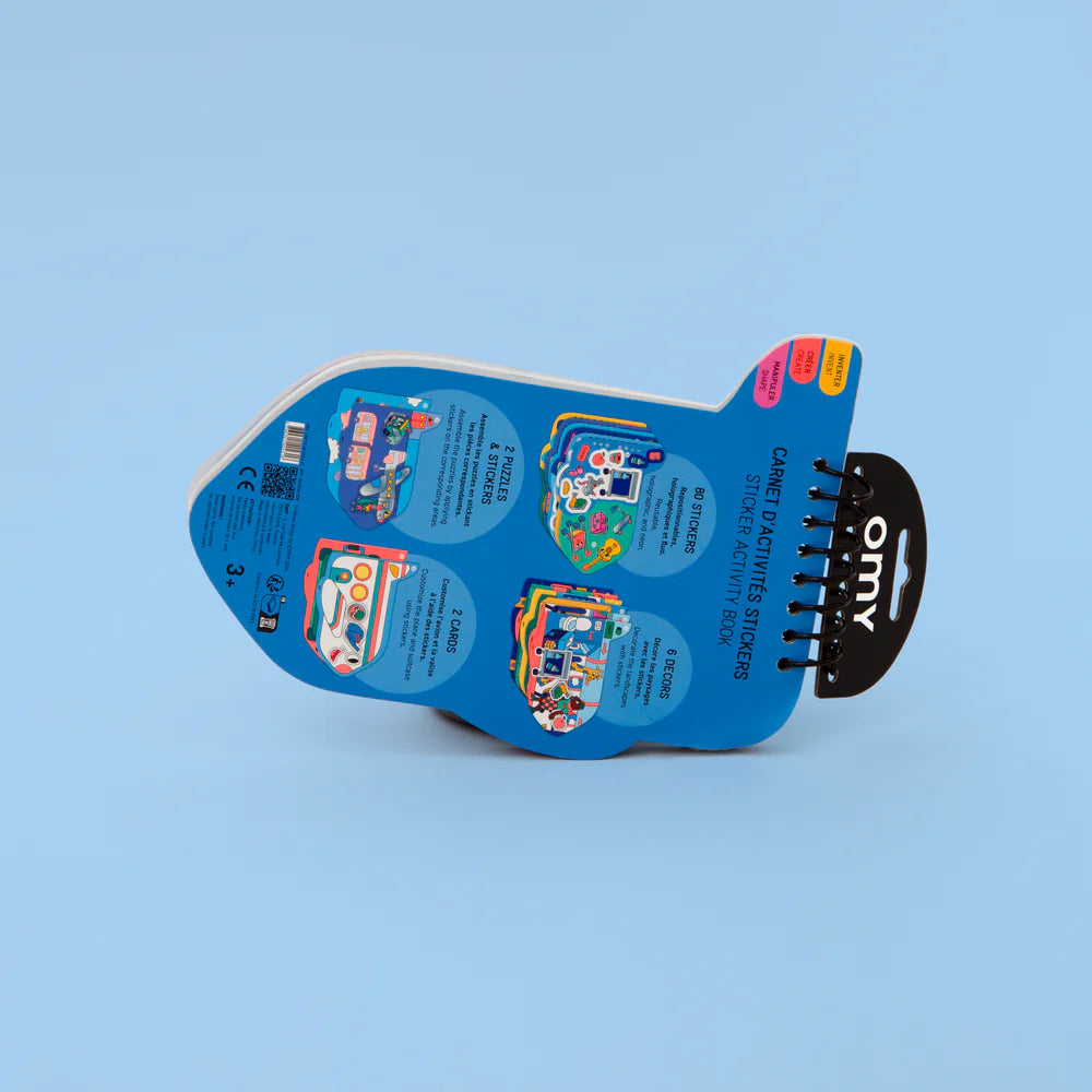 Pasatiempos Pegatinas Vroom + 4 años