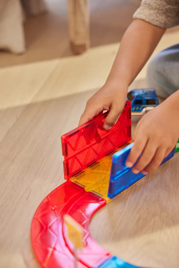 Circuito Carreras - 65 piezas magnéticas Cleverclixx