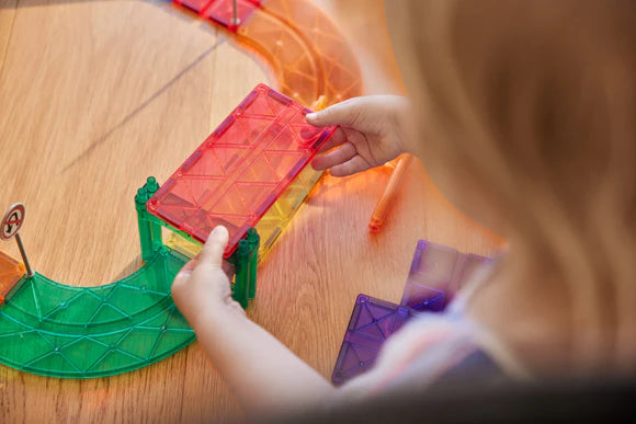 Circuito Carreras - 65 piezas magnéticas Cleverclixx