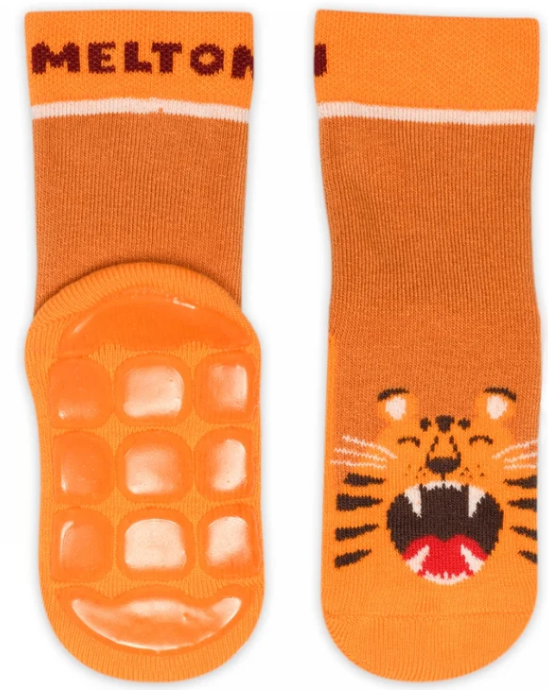 Calcetines tigre antideslizantes