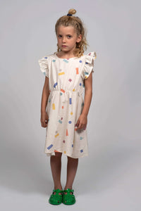 Vestido Messy Blocks