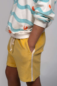 Shorts Terry Amarillo