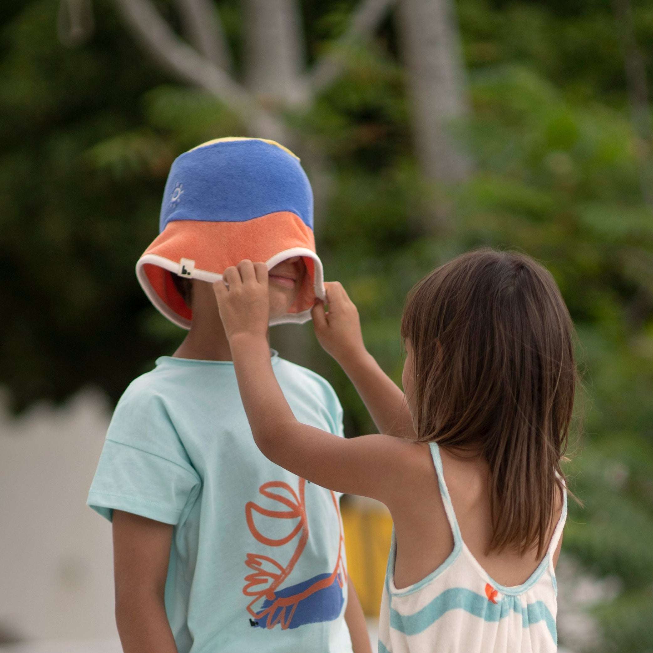 Gorro Verano Color Block