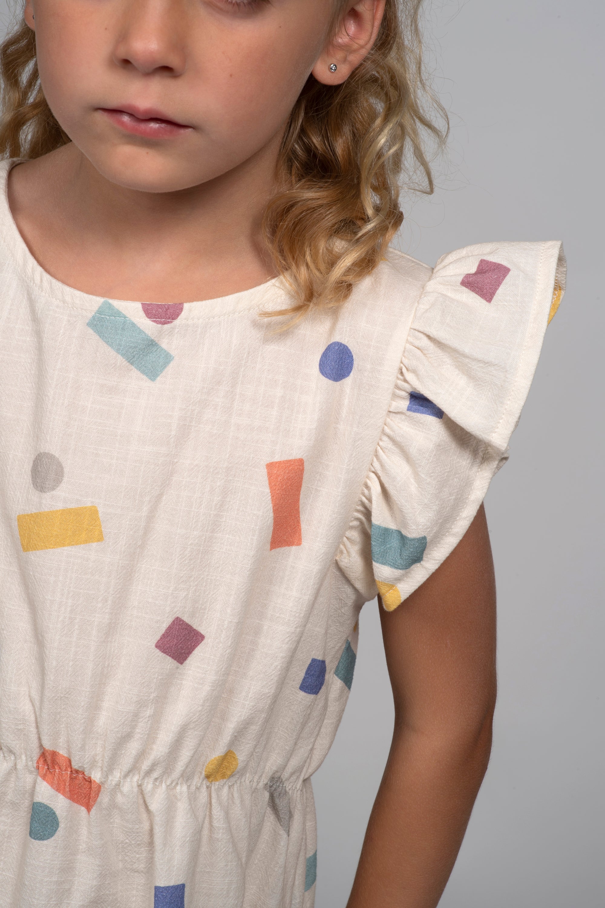 Vestido Messy Blocks