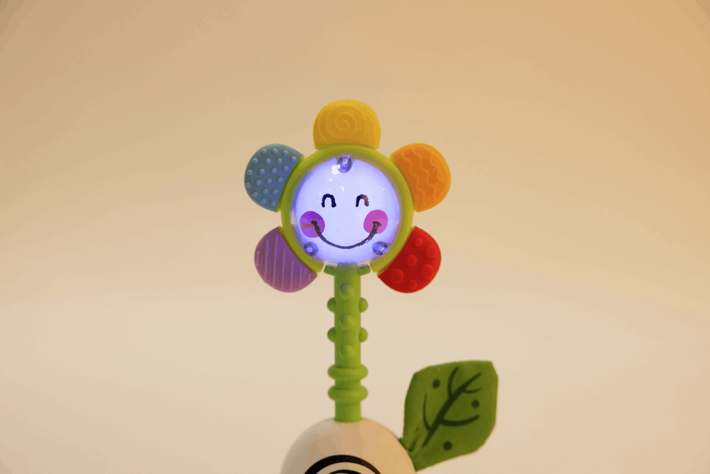 Sonajero Flor con Luz