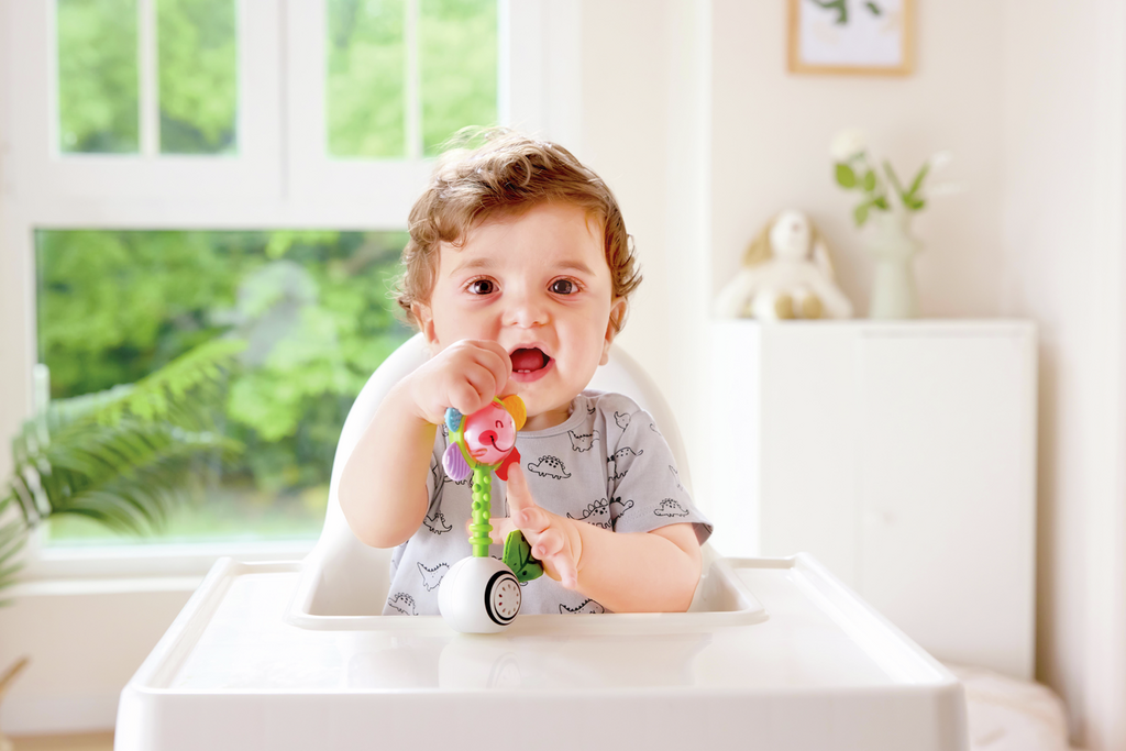 Sonajero Flor con Luz