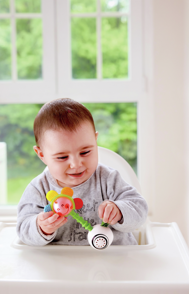 Sonajero Flor con Luz