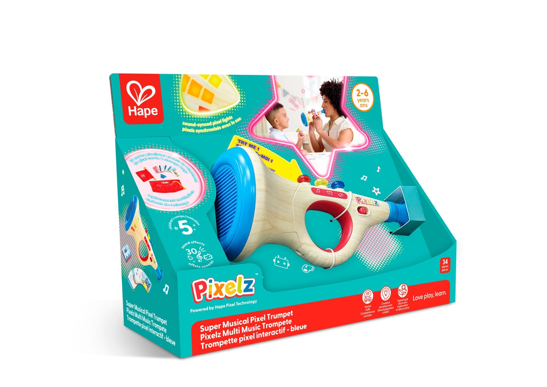 Trompeta interactiva