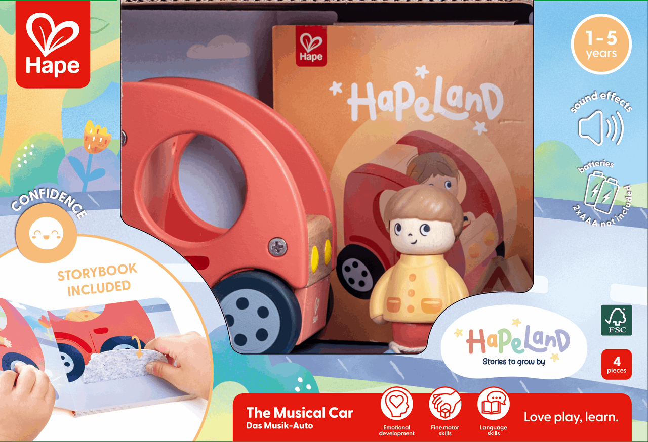 Hapeland: Coche musical