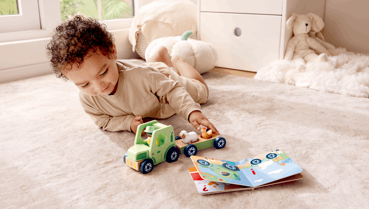 Hapeland: Tractor mini granja