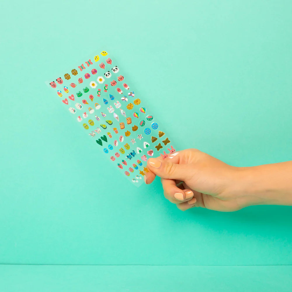 Pendientes de pegatina Kawaii