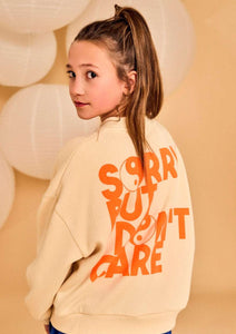 Sudadera Violeta Sorry