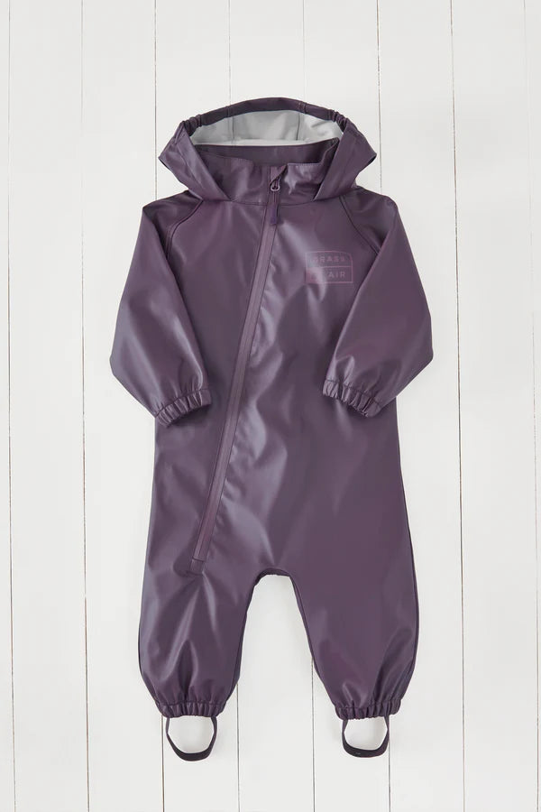 Buzo impermeable morado