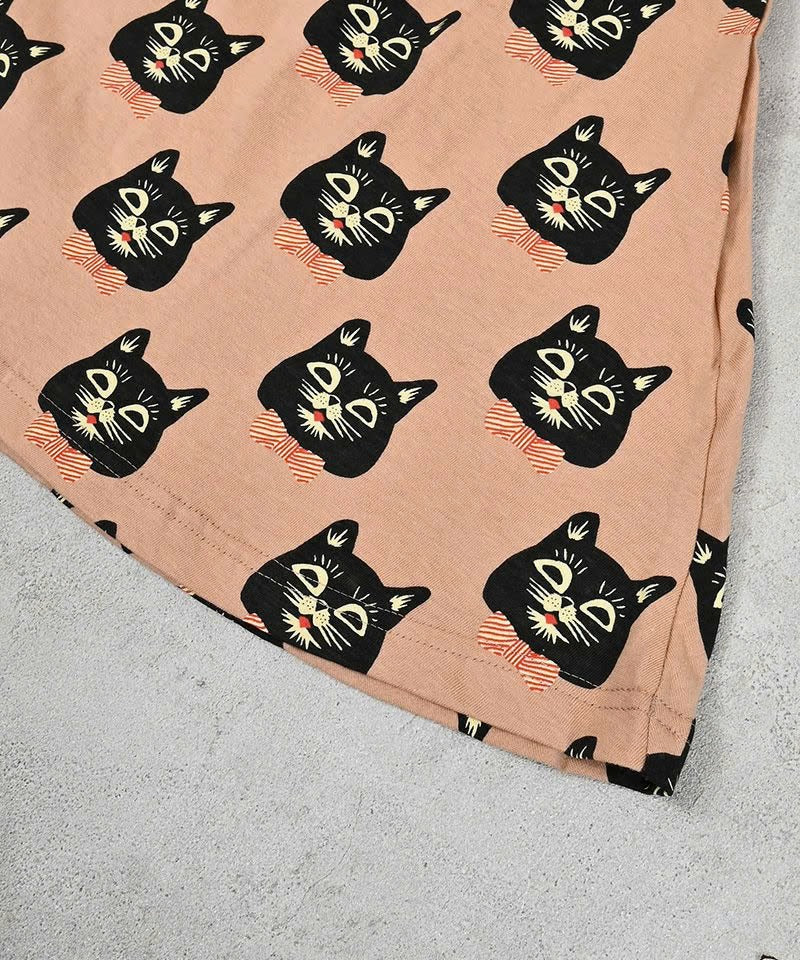 Vestido con volantes gatitos