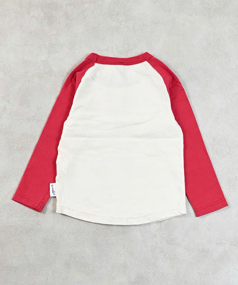 Camiseta béisbol panda roja