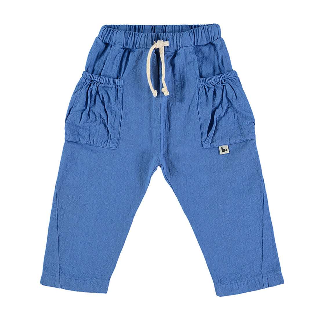 Pantalón bolsillos azul