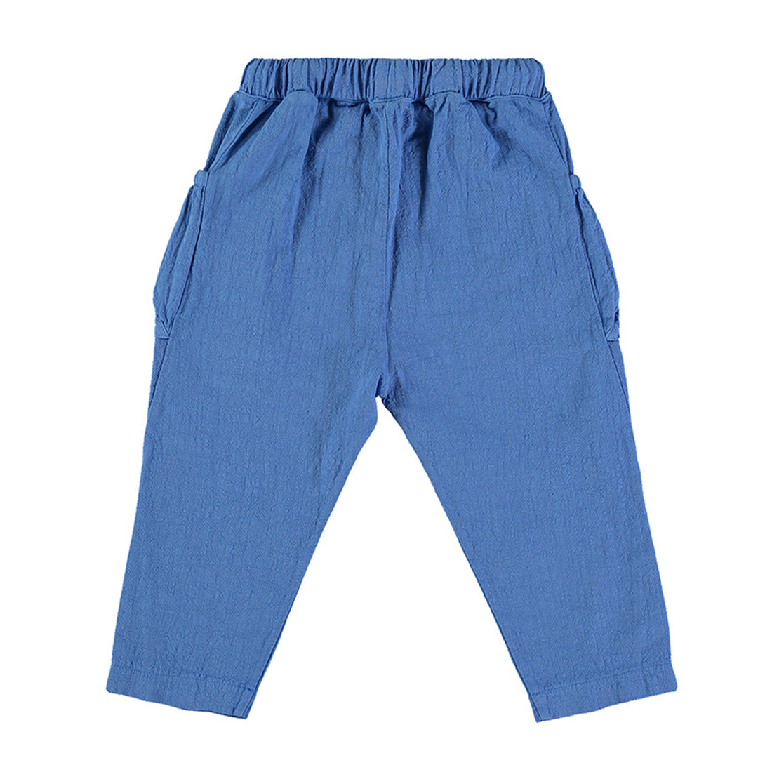 Pantalón bolsillos azul