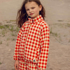 Chaqueta Polar Gingham