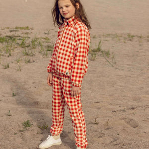 Chaqueta Polar Gingham