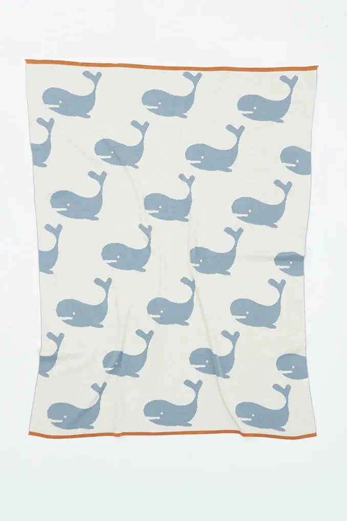 Manta de bebé Ballena