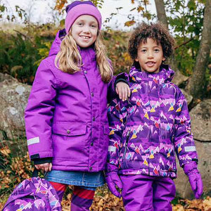 AnoraK Montañas Morado