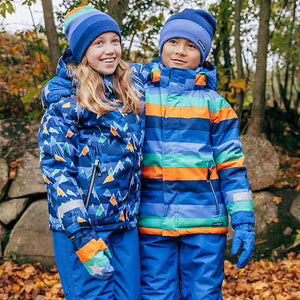 Anorak Montañas Azul