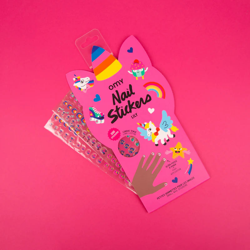 Pegatinas para las uñas Unicornios