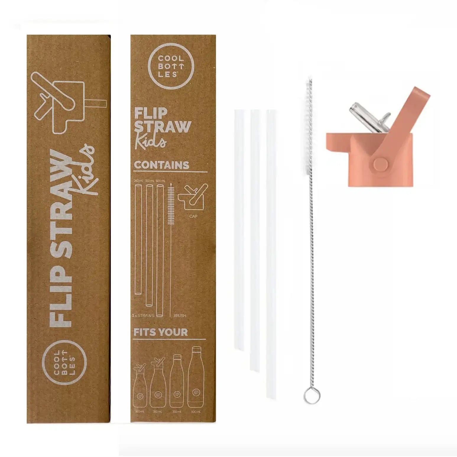 tapón flip pajita para botellas cool bottles