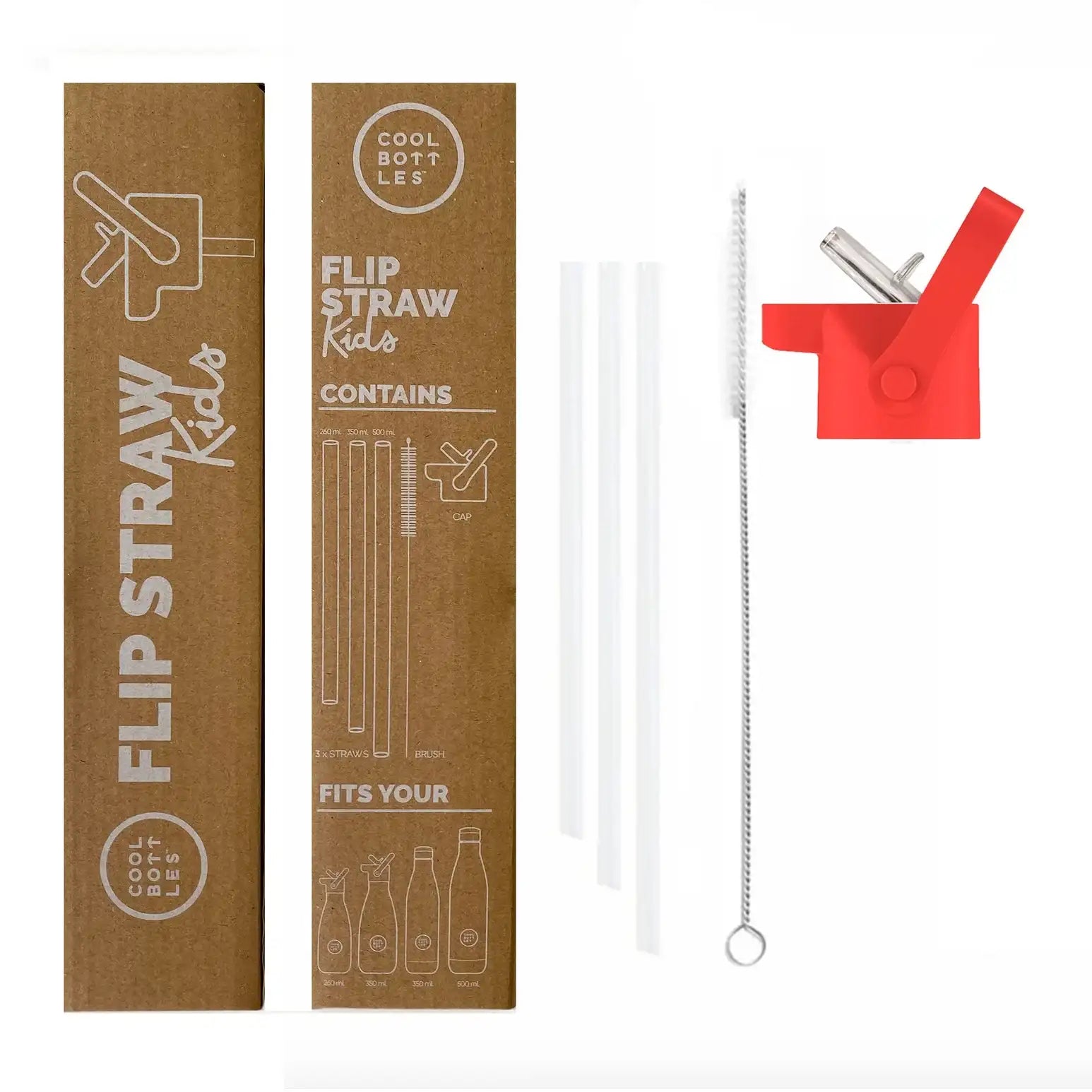 tapón flip pajita para botellas cool bottles