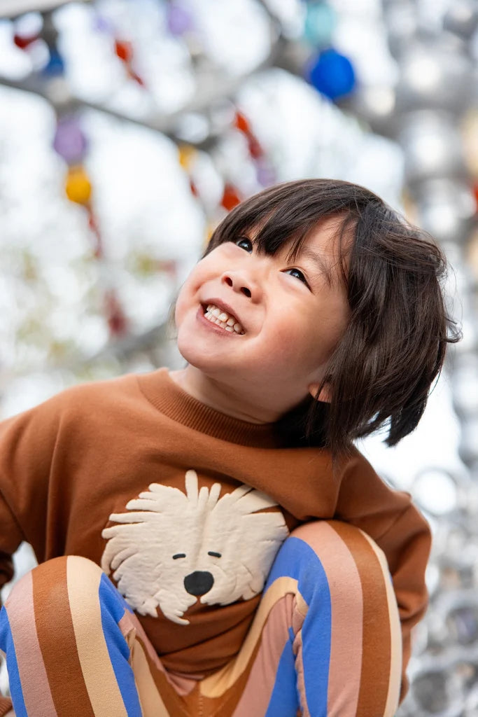 Leggings multicolores de rayas