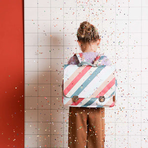 Mochila escolar apaisada RAINBOW