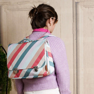 Mochila escolar apaisada RAINBOW