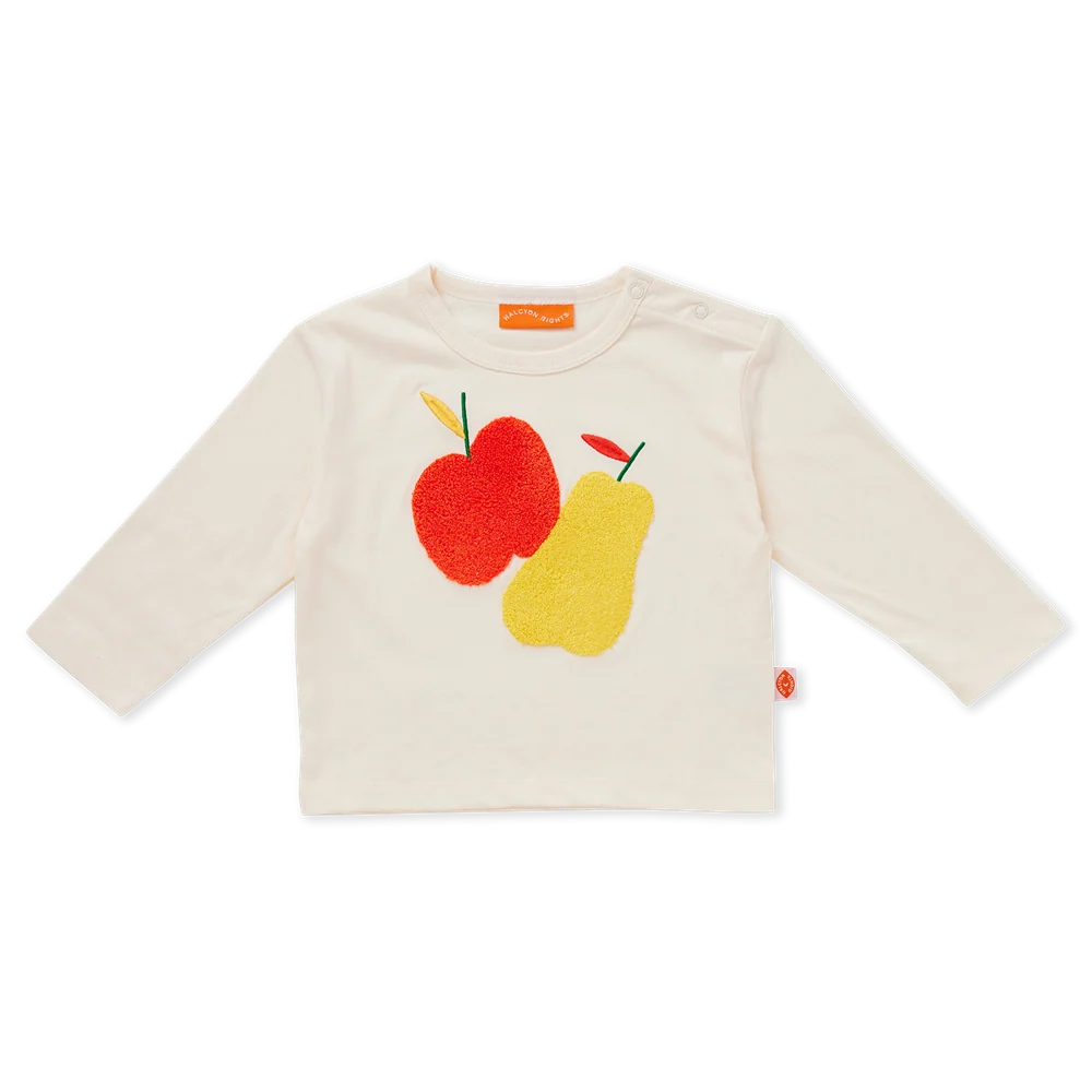 Camiseta Manzanitas manga larga