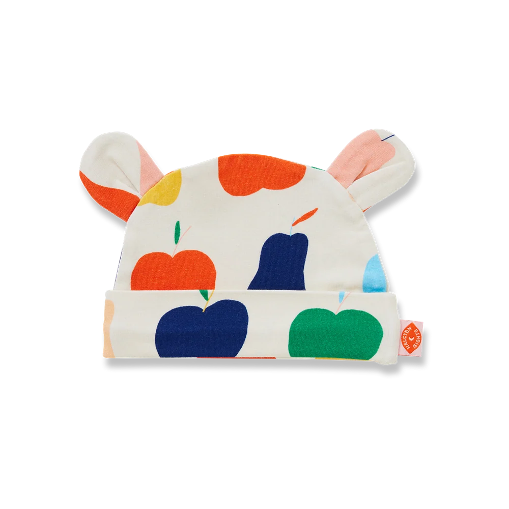 Gorrito bebé Manzanitas