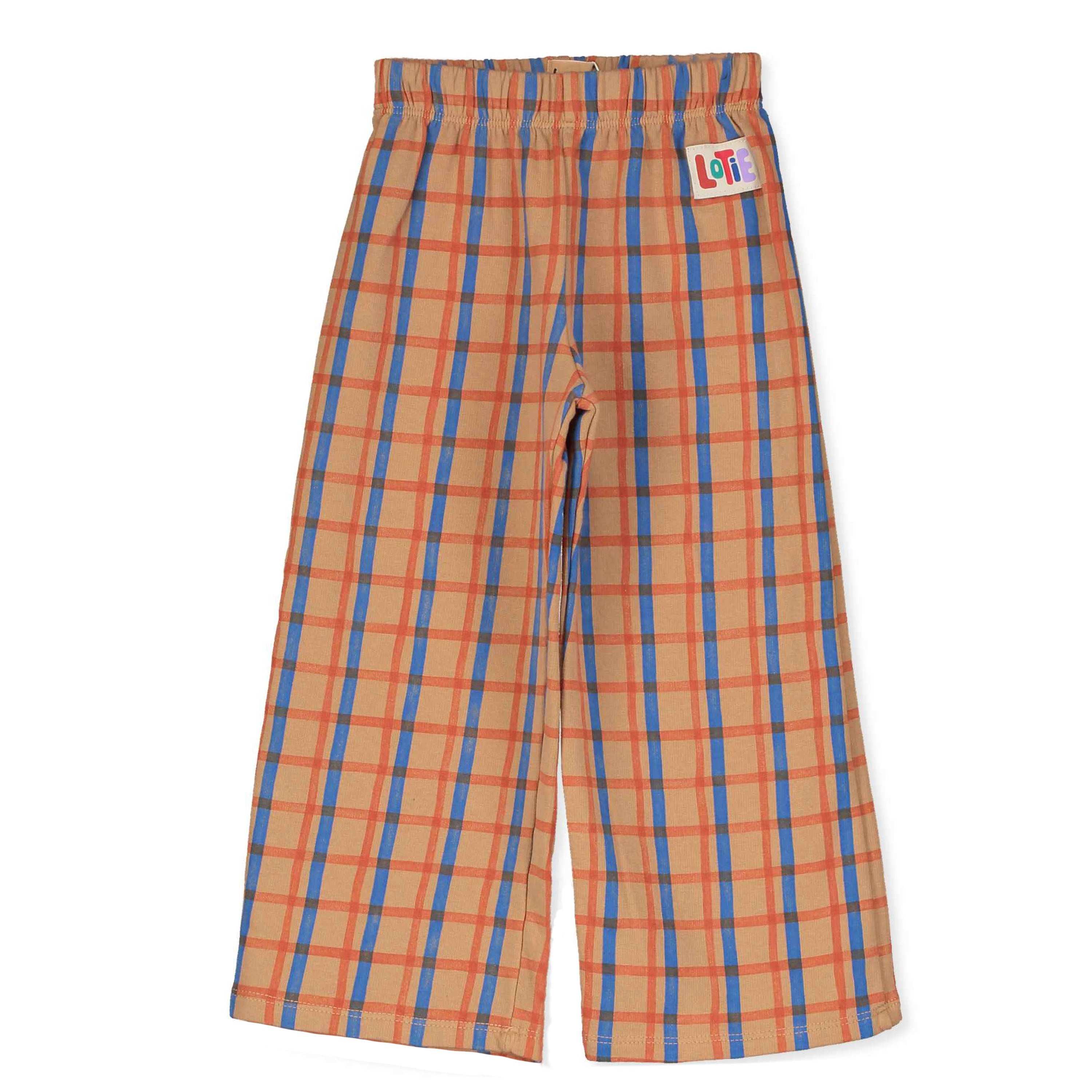 Pantalón Ancho Cuadros