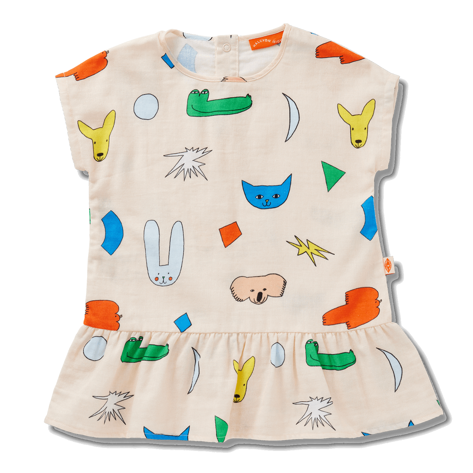 Vestido de muselina estampado Billabong