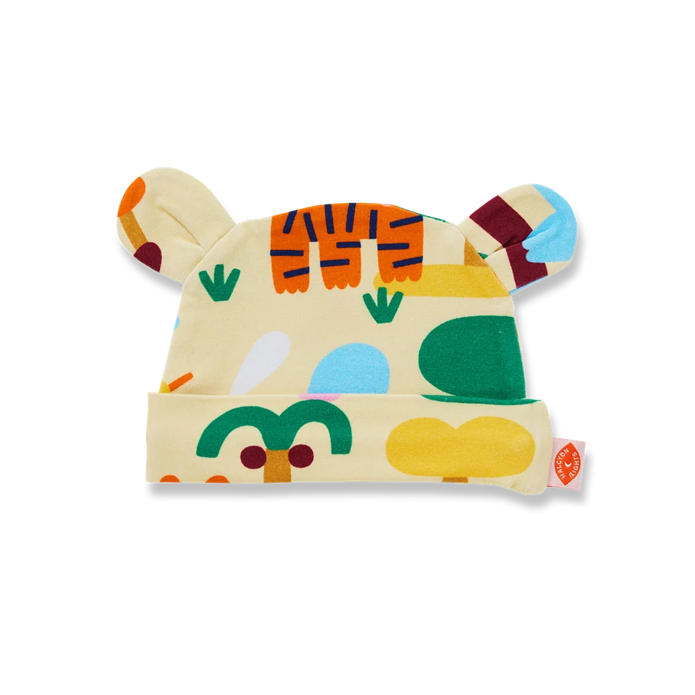 Gorrito bebé Animalitos del zoo