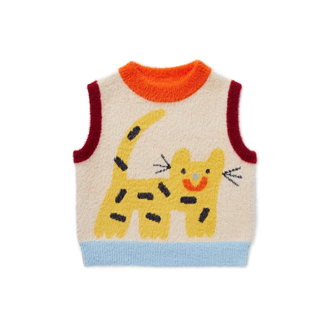 Chaleco punto Animales del Zoo