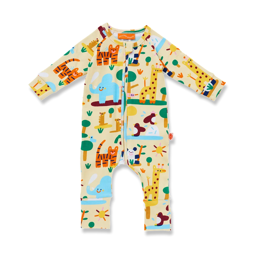 Pijama Animales del zoo