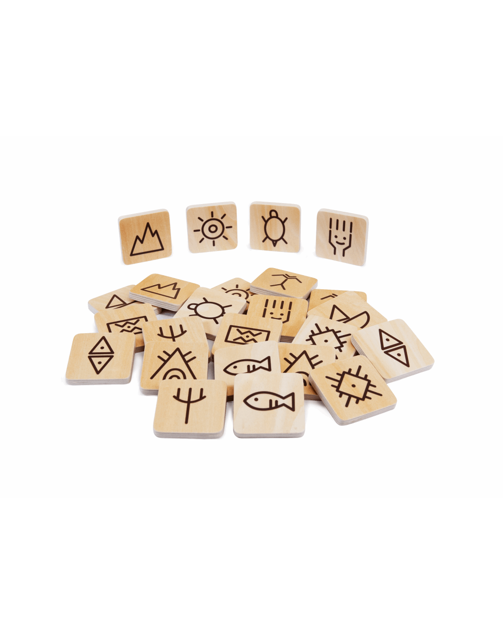 Juego Memory de madera