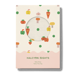 Arrullo algodón mini verduritas