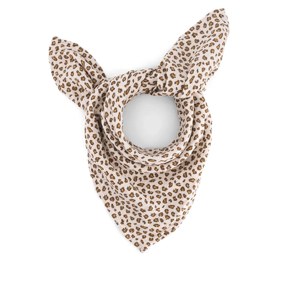 Muselina Leopard Natural
