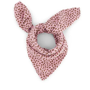 Muselina Leopard Rosa