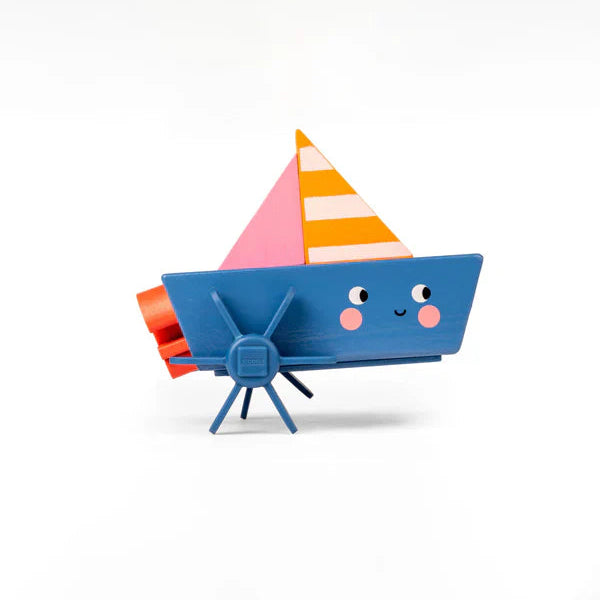 wind-up boat bath