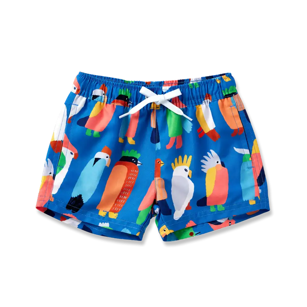 Bañador de Tela Cacatúas