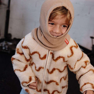 Pasamontañas Punto Beige