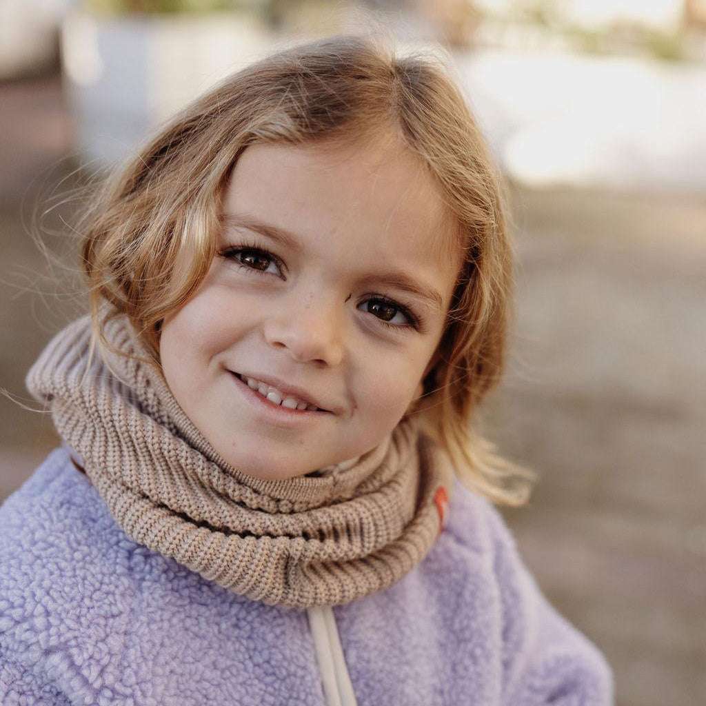 Pasamontañas Punto Beige