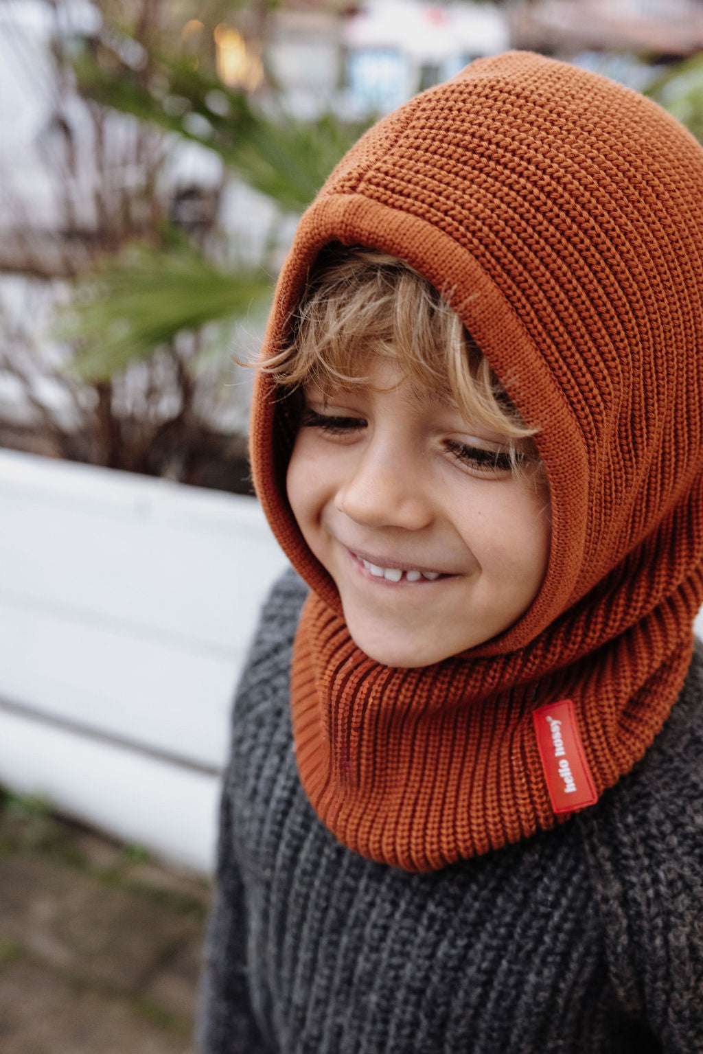 Pasamontañas Punto Marrón